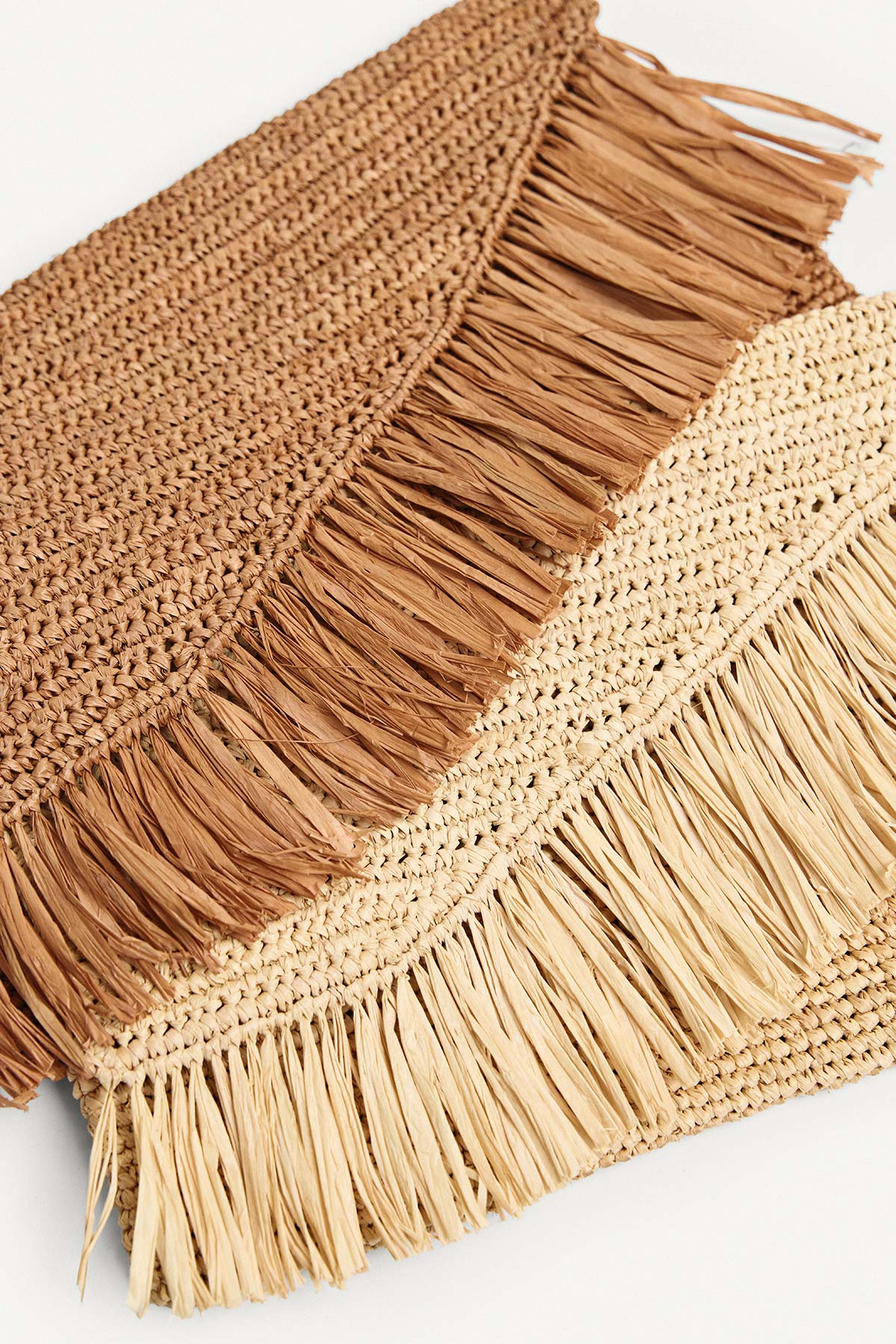 Paloma Clutch - Natural Raffia - Image 4