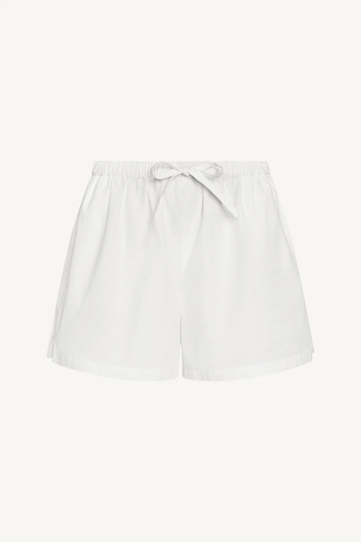 Parker Short - White Cotton Poplin - Image 6