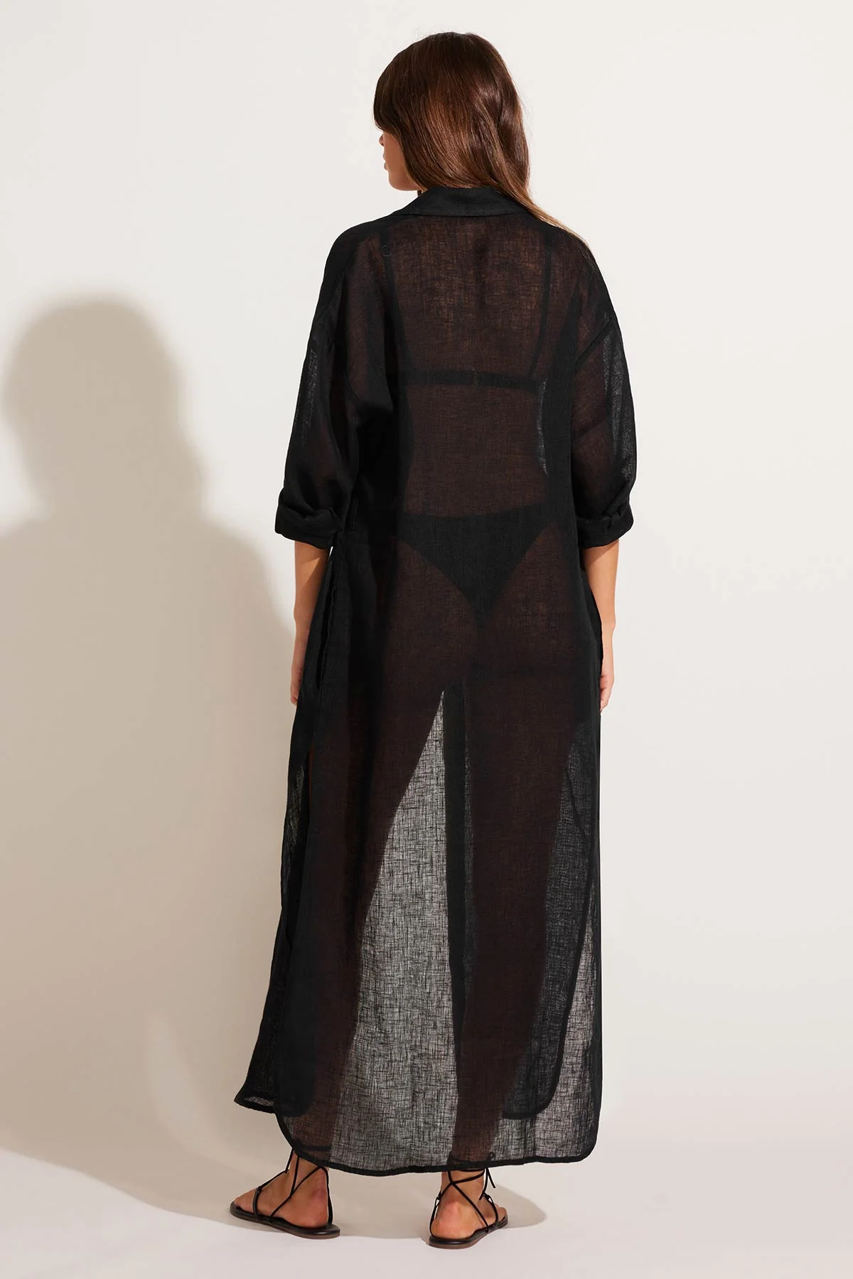 Playa Maxi - Black EcoLinen - Image 8