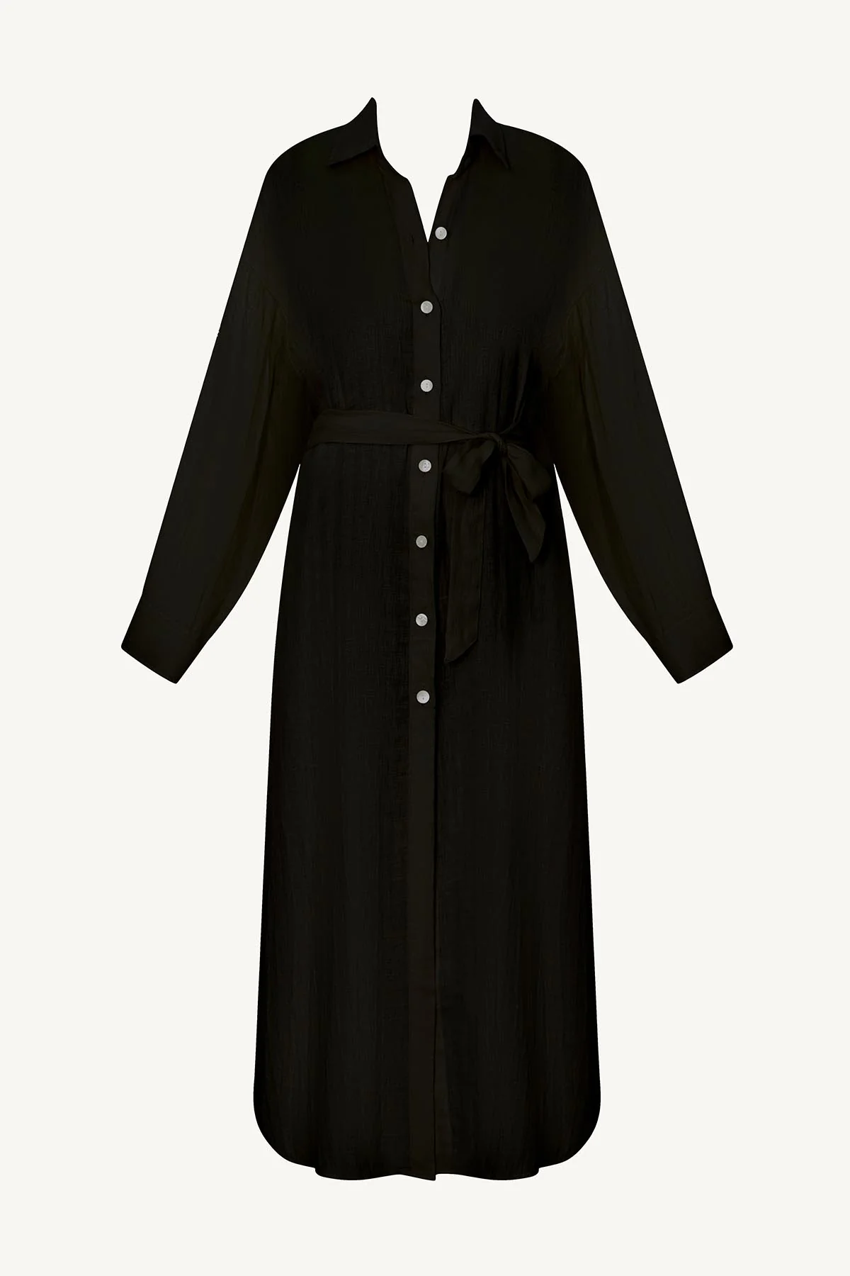 Playa Maxi - Black EcoLinen - Image 9
