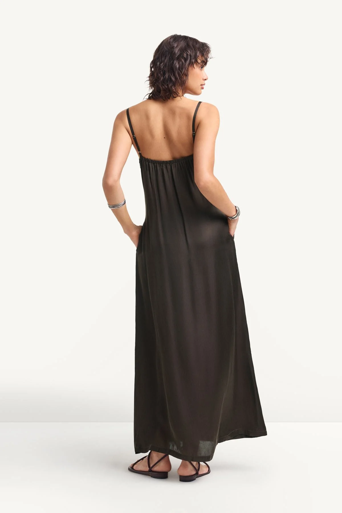 Rhea Dress - Deep Earth - Image 5