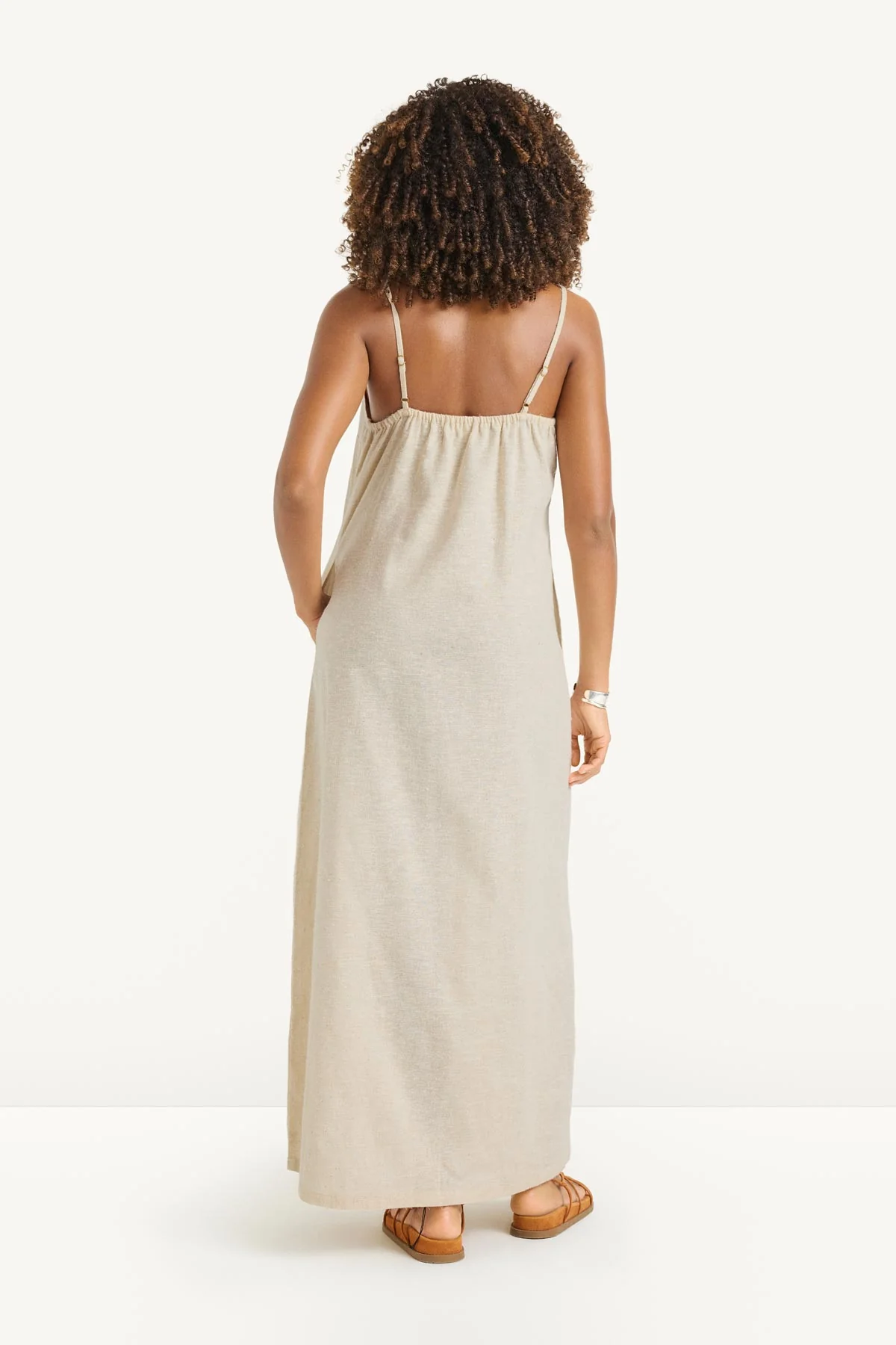Rhea Dress - Banana Cotton - Image 4