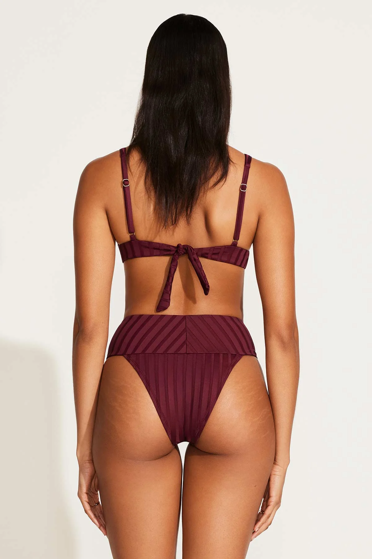 Rossi Underwire Top - Sangria SuperRib - Image 5