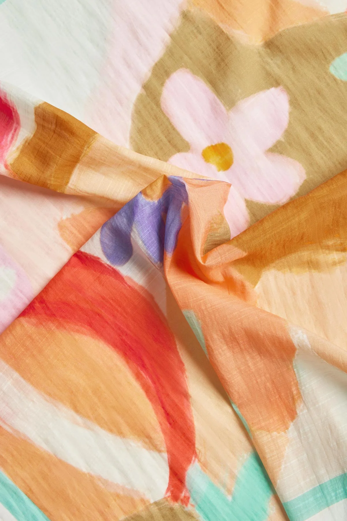 Samara Sarong - In Bloom Colorblock Cotton Cupro - Image 6