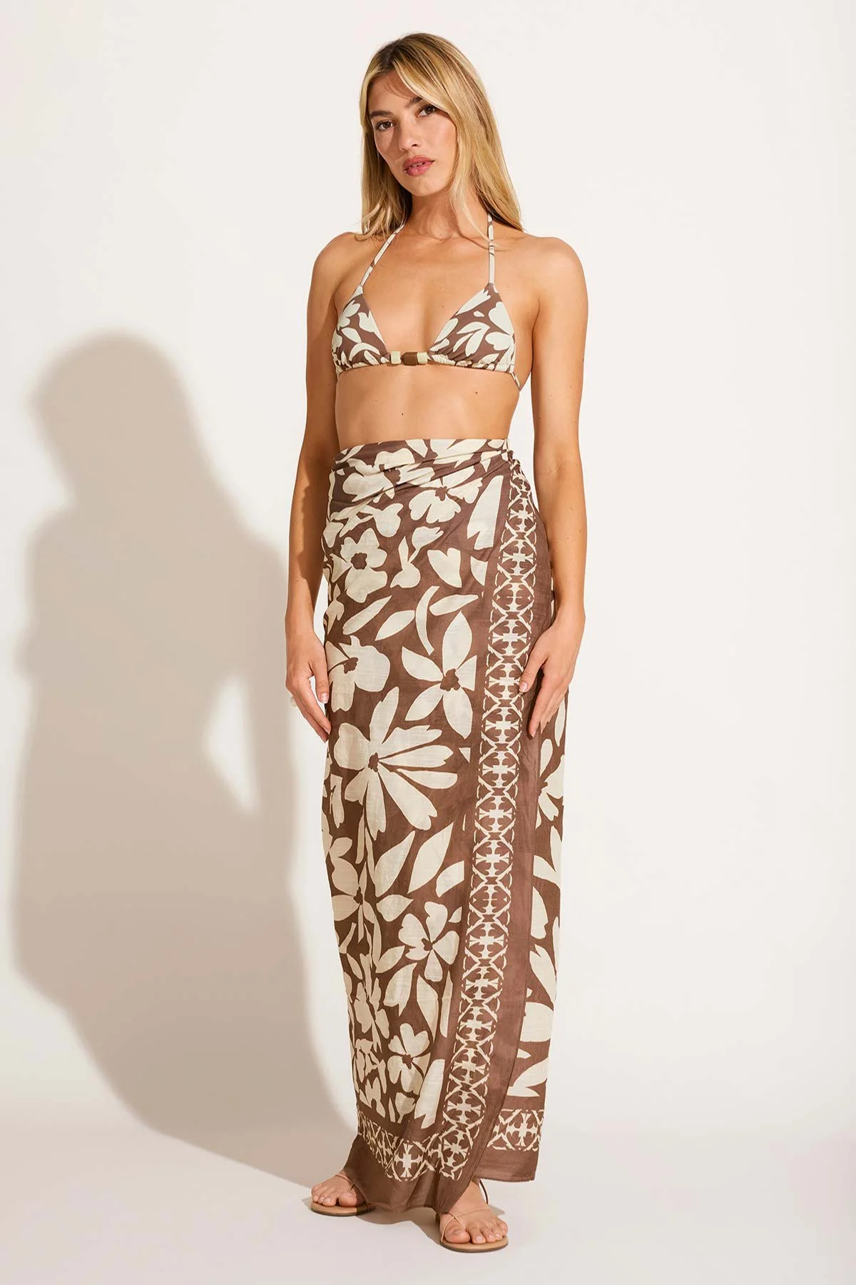 Samara Sarong - Desert Flower Cotton Cupro - Image 2
