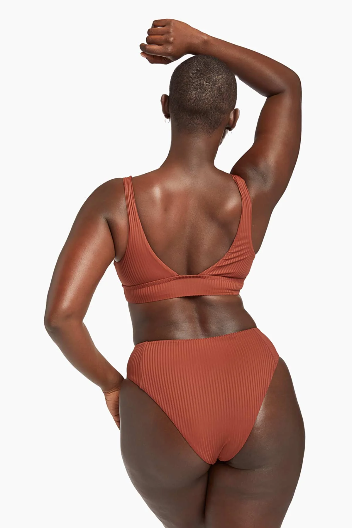 Sienna Tank - Copper Brown EcoRib - Image 3
