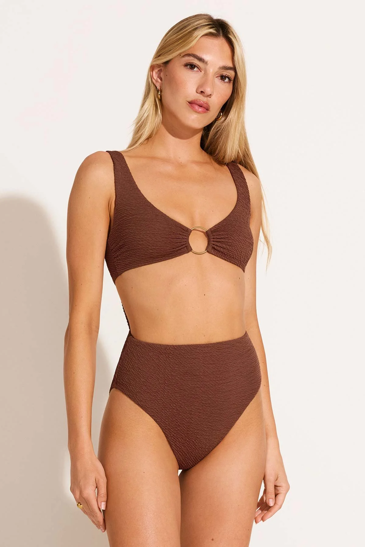 Skylar One Piece - Brick Riviera Ripple - Image 4