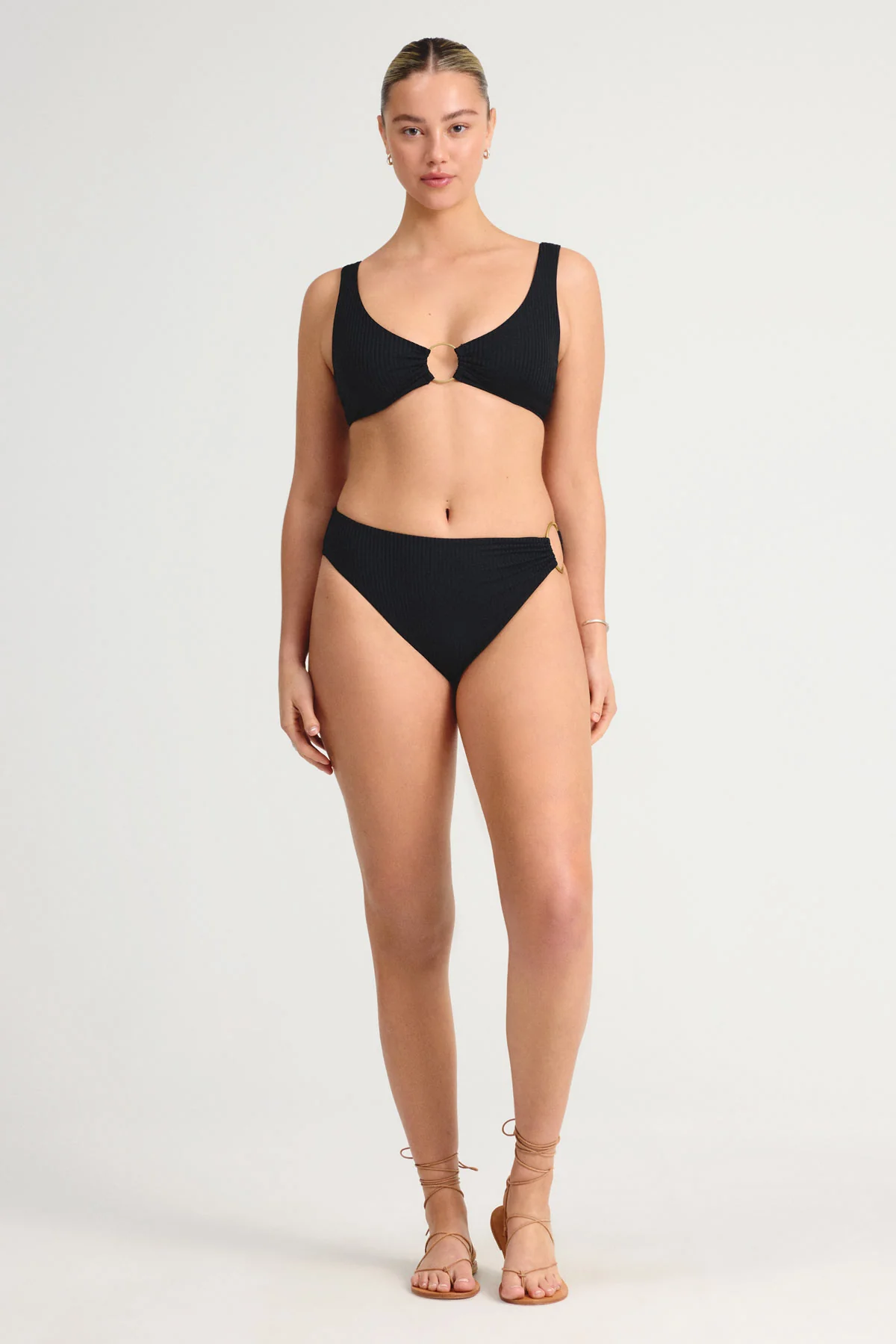 Skylar Top - Black EcoRib - Image 8