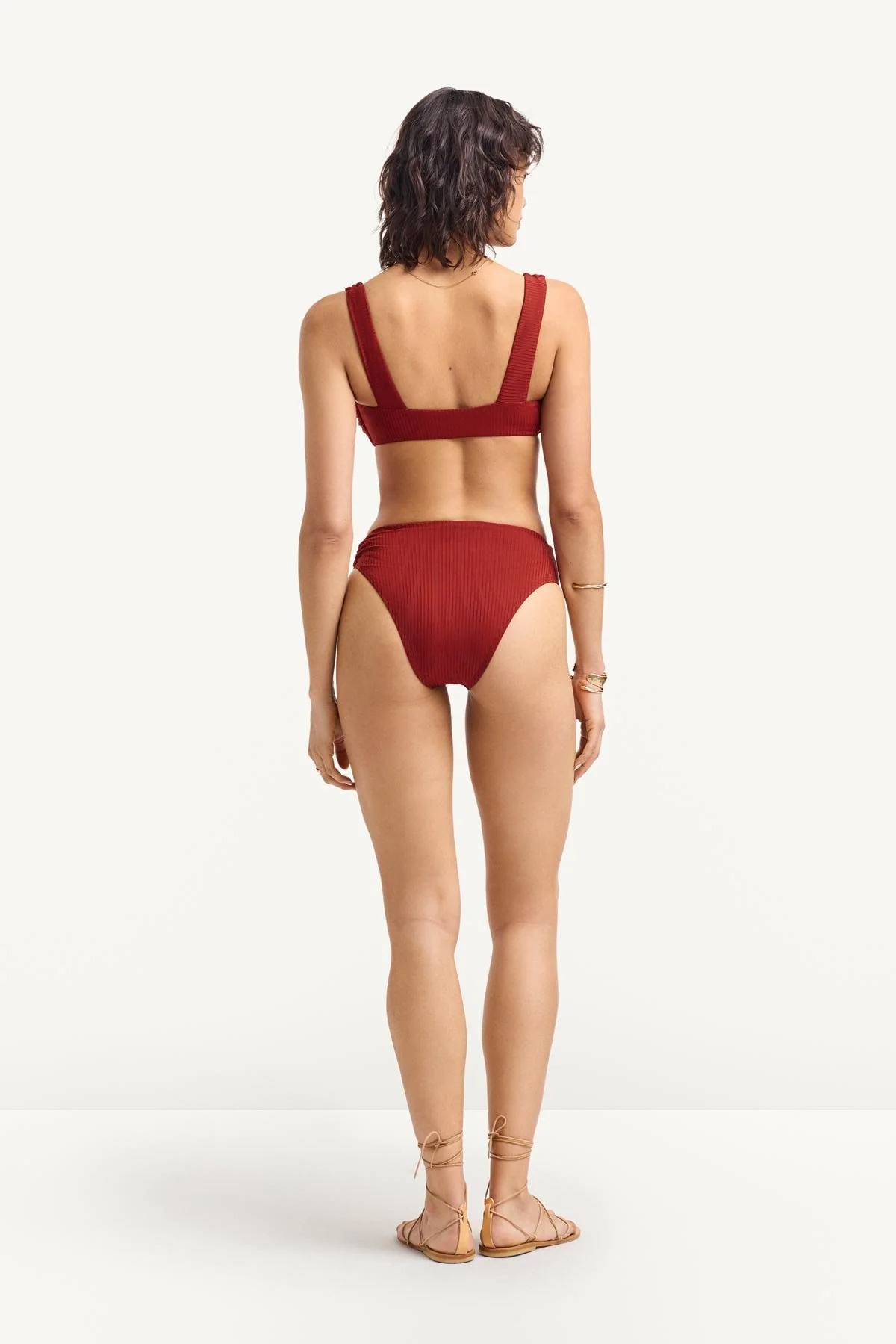 Skylar Top - Deep Madder EcoRib - Image 4