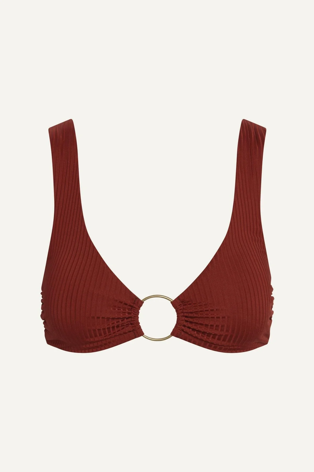 Skylar Top - Deep Madder EcoRib - Image 5