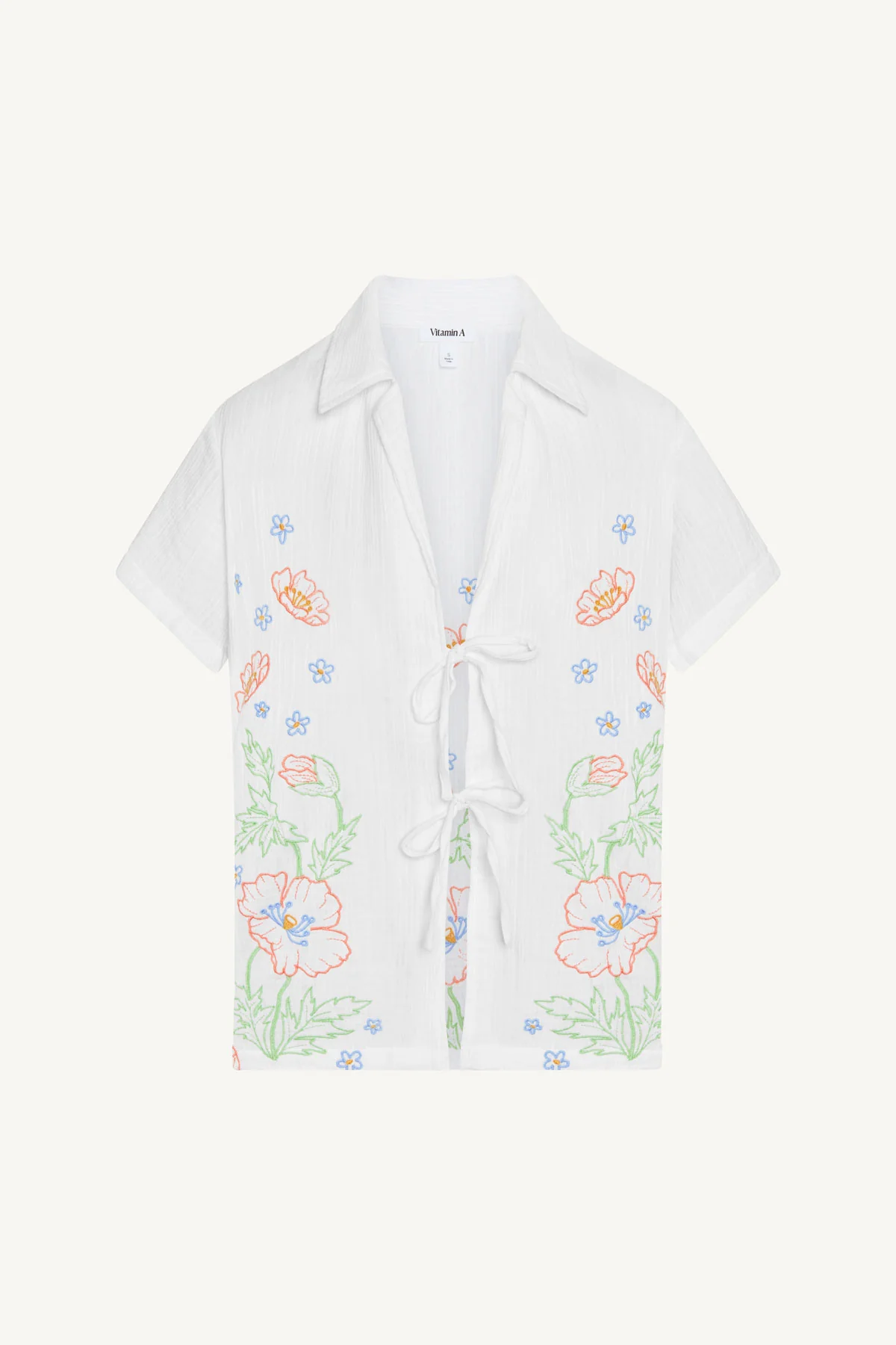 Superbloom Shirt - White Superbloom Cotton - Image 5