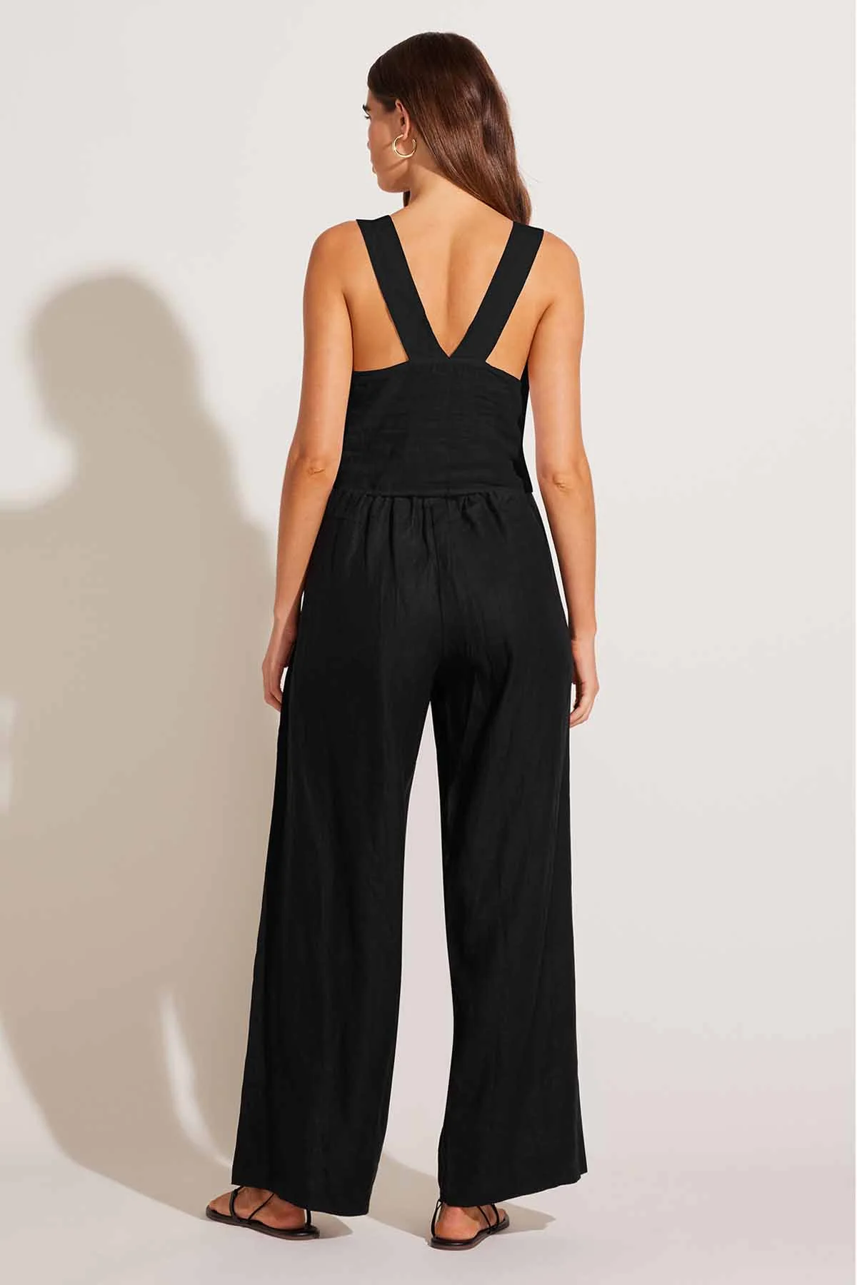 Tallows Crop Top - Black EcoLinen - Image 5