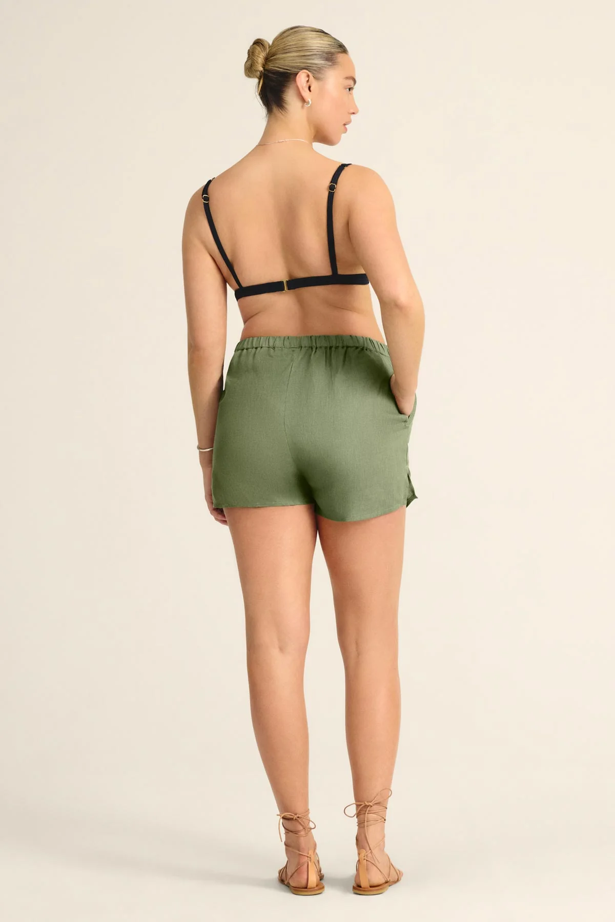 Tallows Linen Short - Agave EcoLinen - Image 8