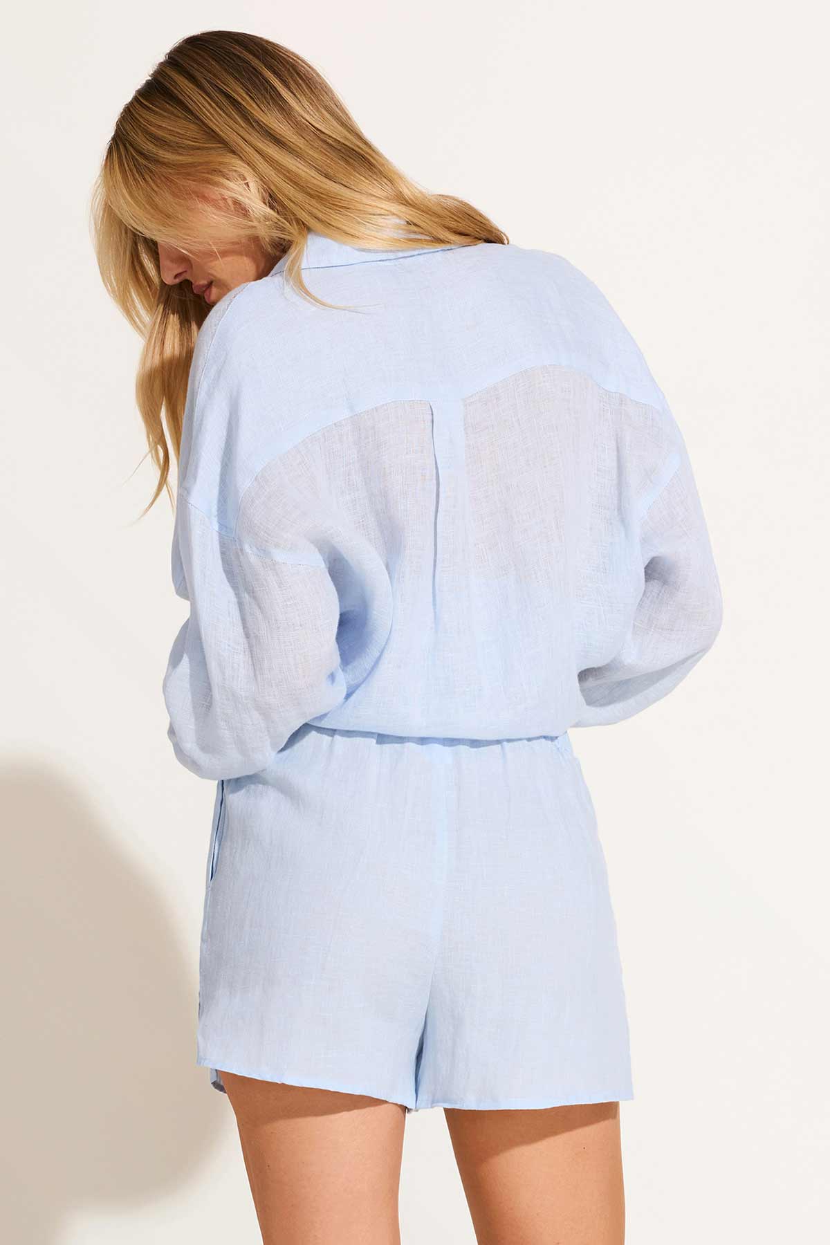 Playa Linen Boyfriend Shirt 3-Pack - Image 7