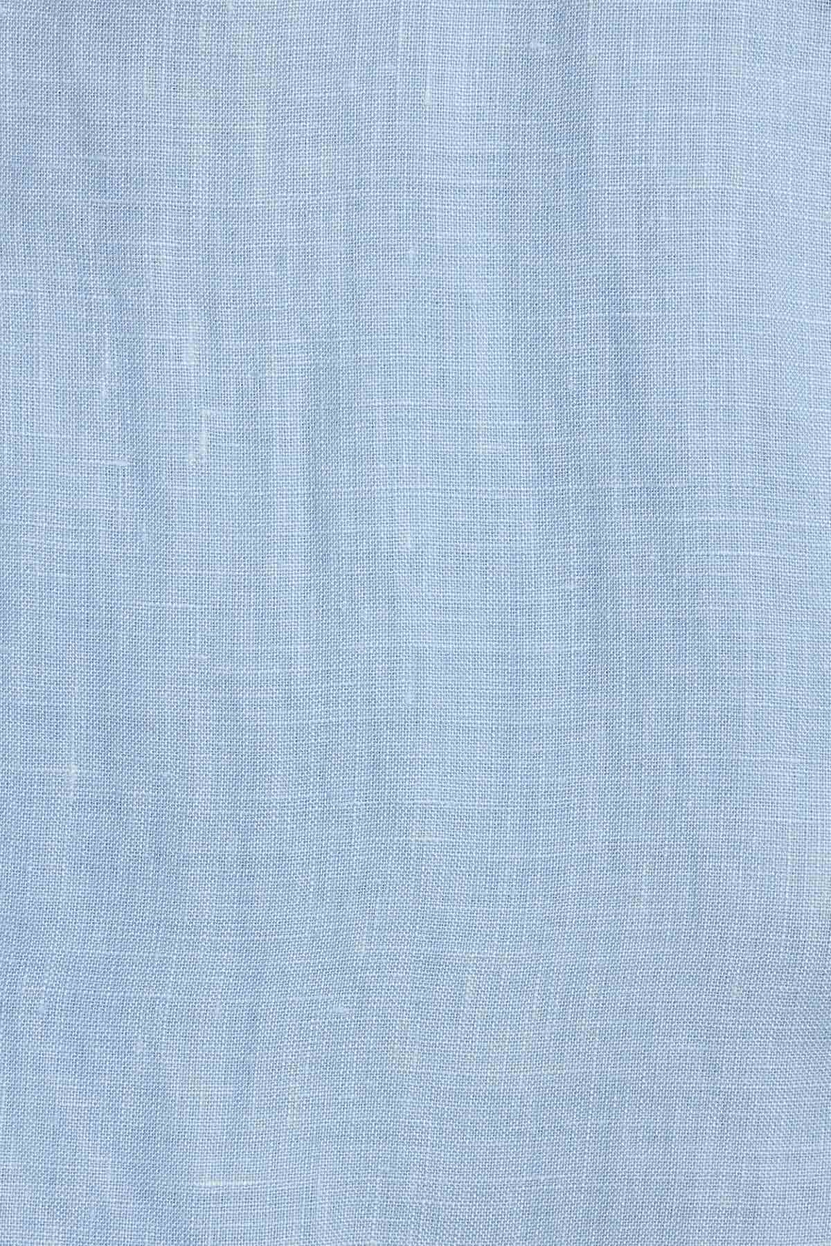 Tallows Linen Short - Celeste EcoLinen - Image 6