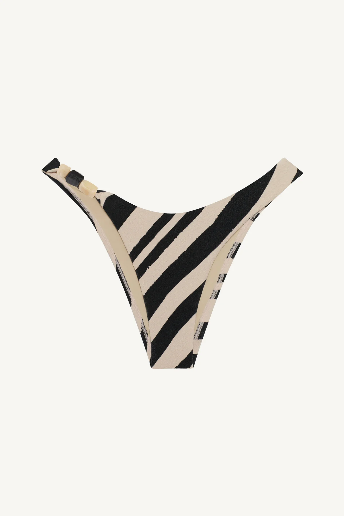 Terra Cheeky Bottom - Sandbar Stripe Crepe Texture - Image 7