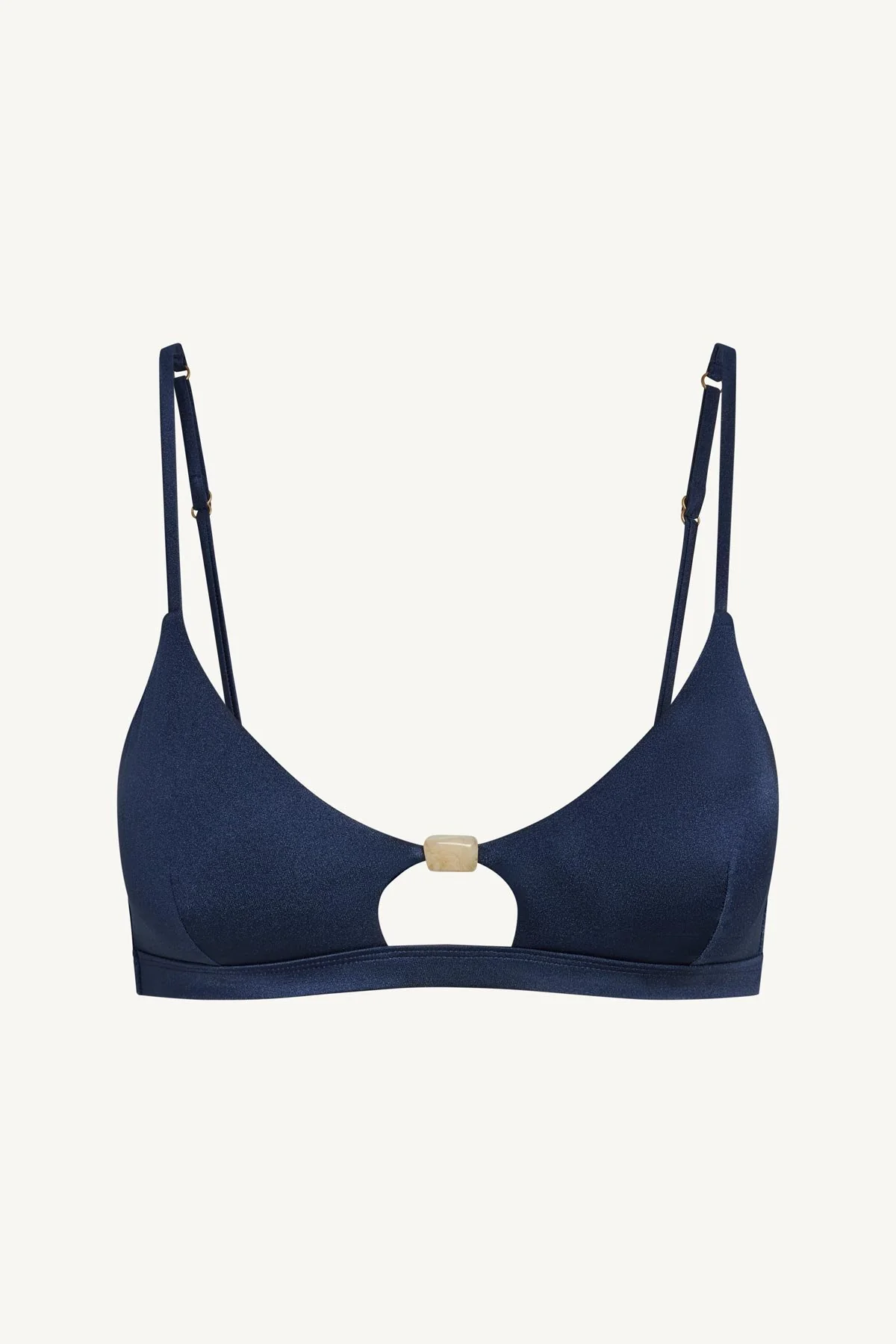 Terra Cutout Bralette Top - Midnight Indigo EcoShimmer - Image 5