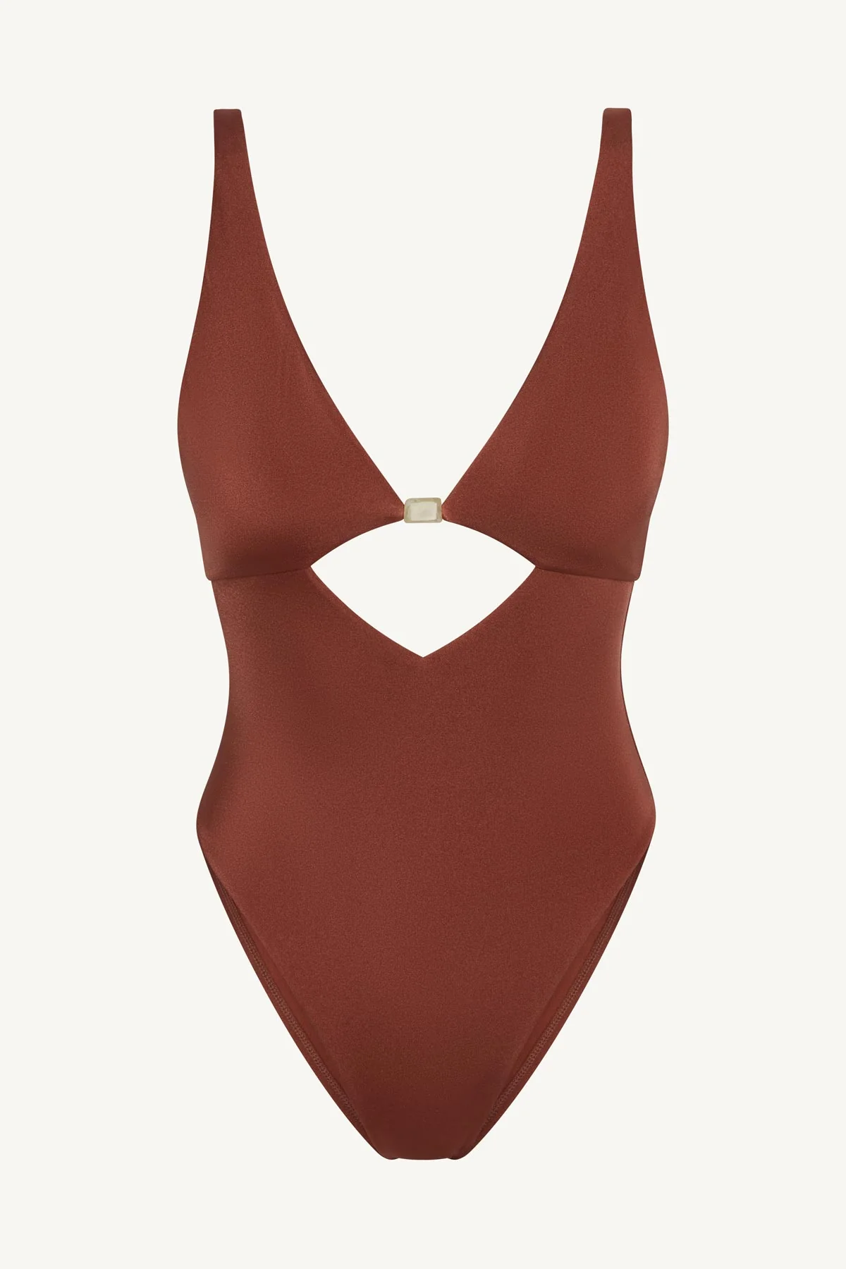 Terra Cut Out One Piece - Red Ochre EcoShimmer - Image 4