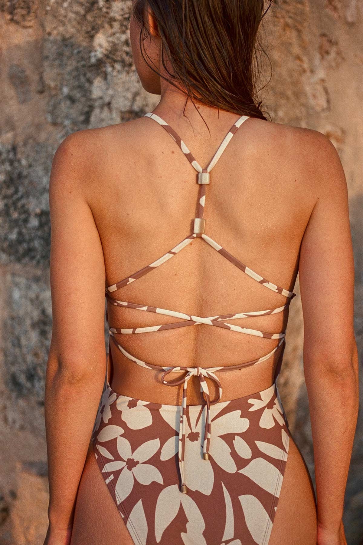 Terra High Neck One Piece - Desert Flower ReLux - Image 5
