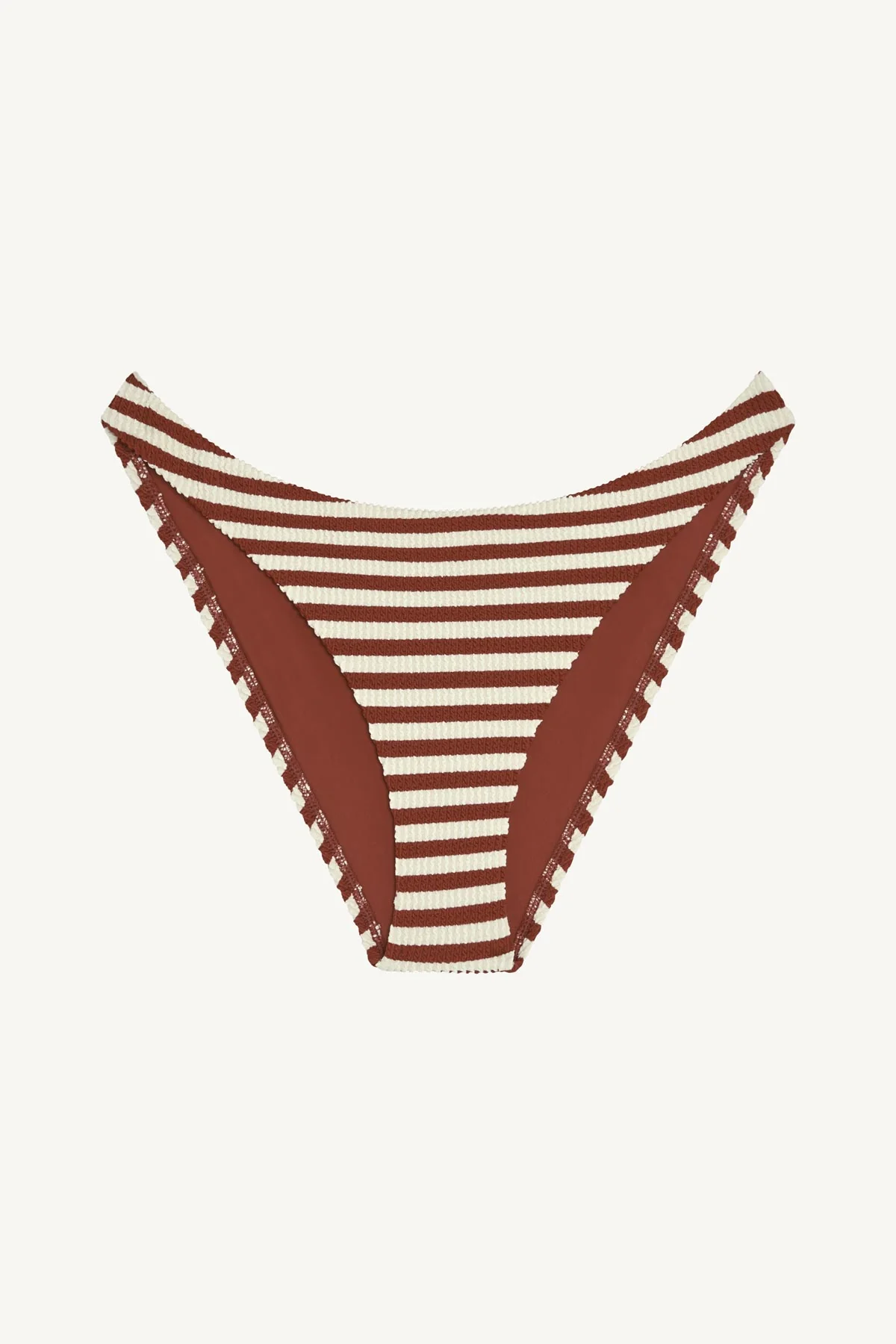 Thalia Full Bottom - Red Ochre Stripe EcoScrunch - Image 4