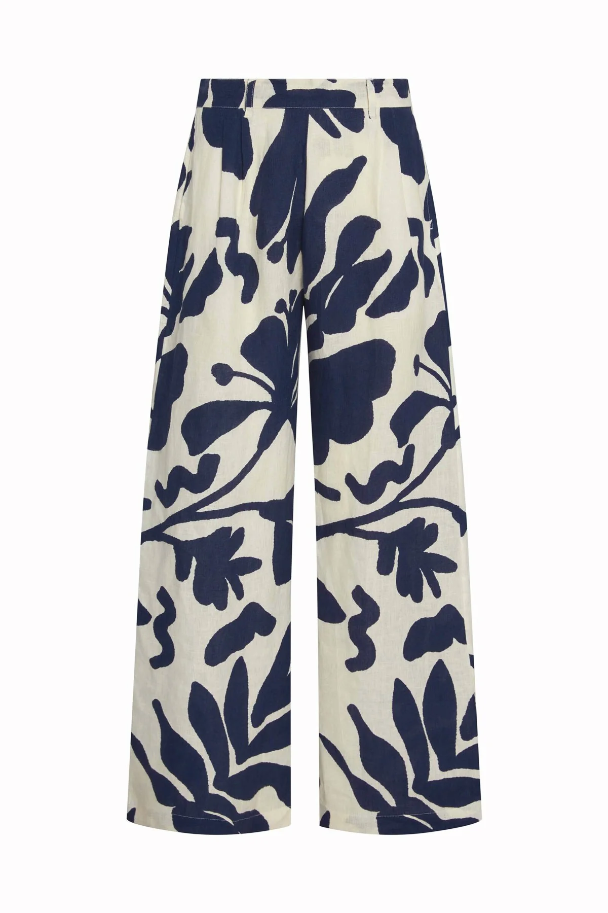 The Getaway Pant - Night Flower EcoLinen - Image 4