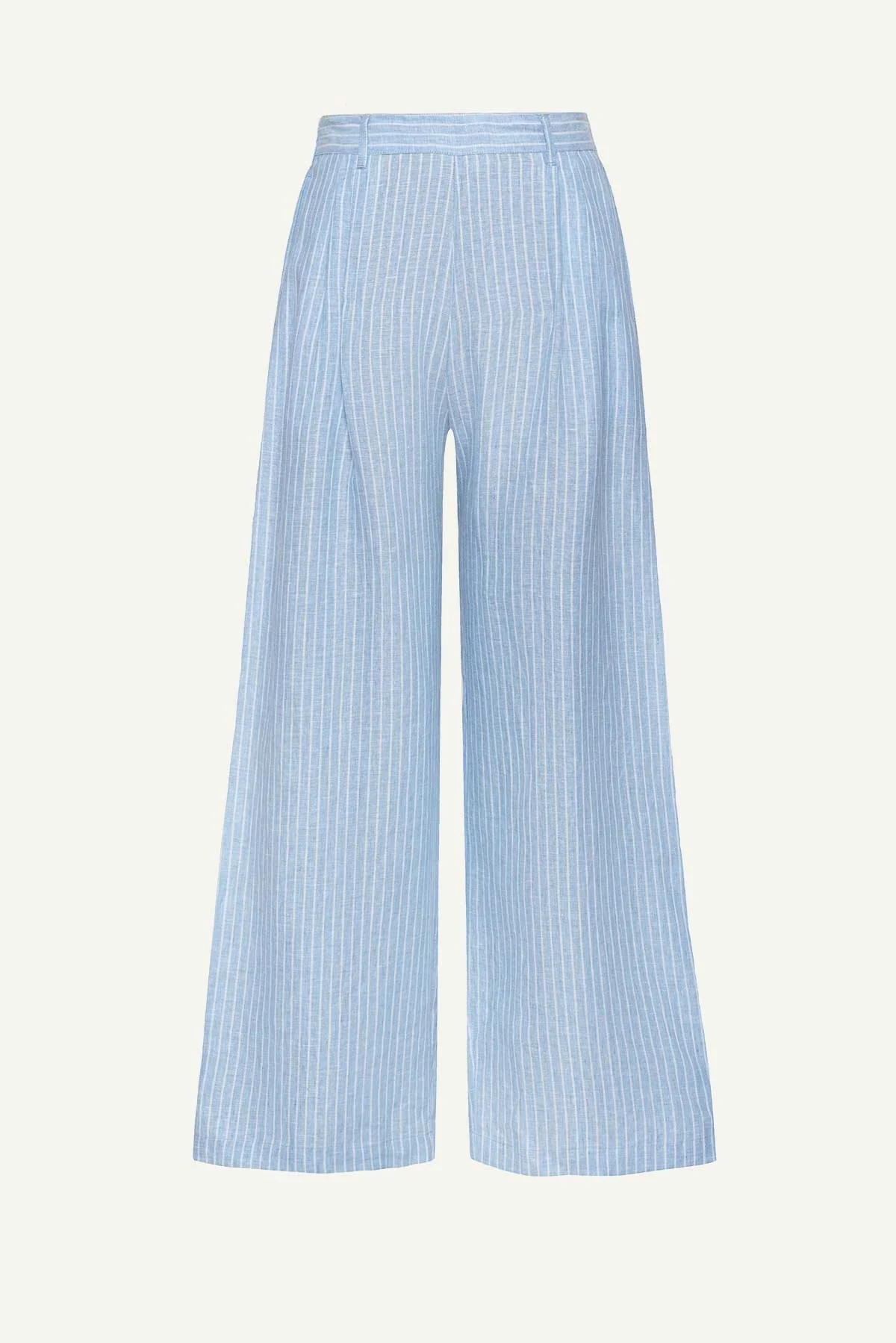 The Getaway Pant - Summer Stripe EcoLinen - Image 4