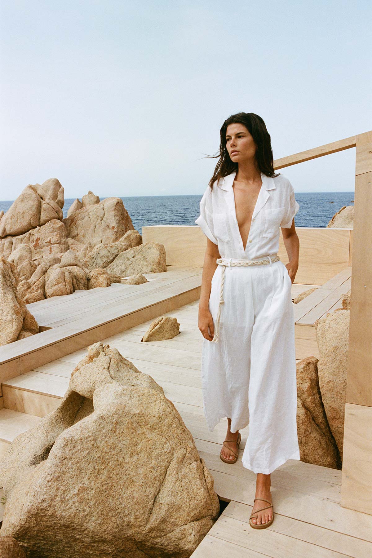 The Getaway Pant - White EcoLinen - Image 7