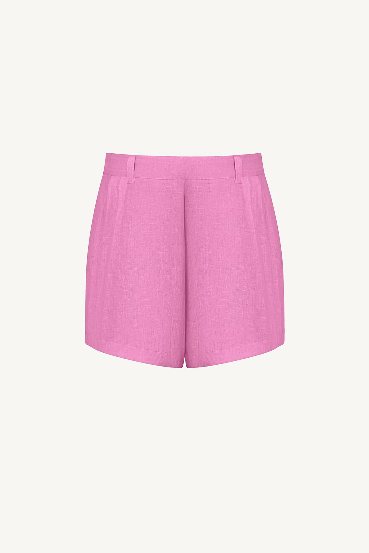 The Getaway Short - Bubblegum EcoLinen - Image 9
