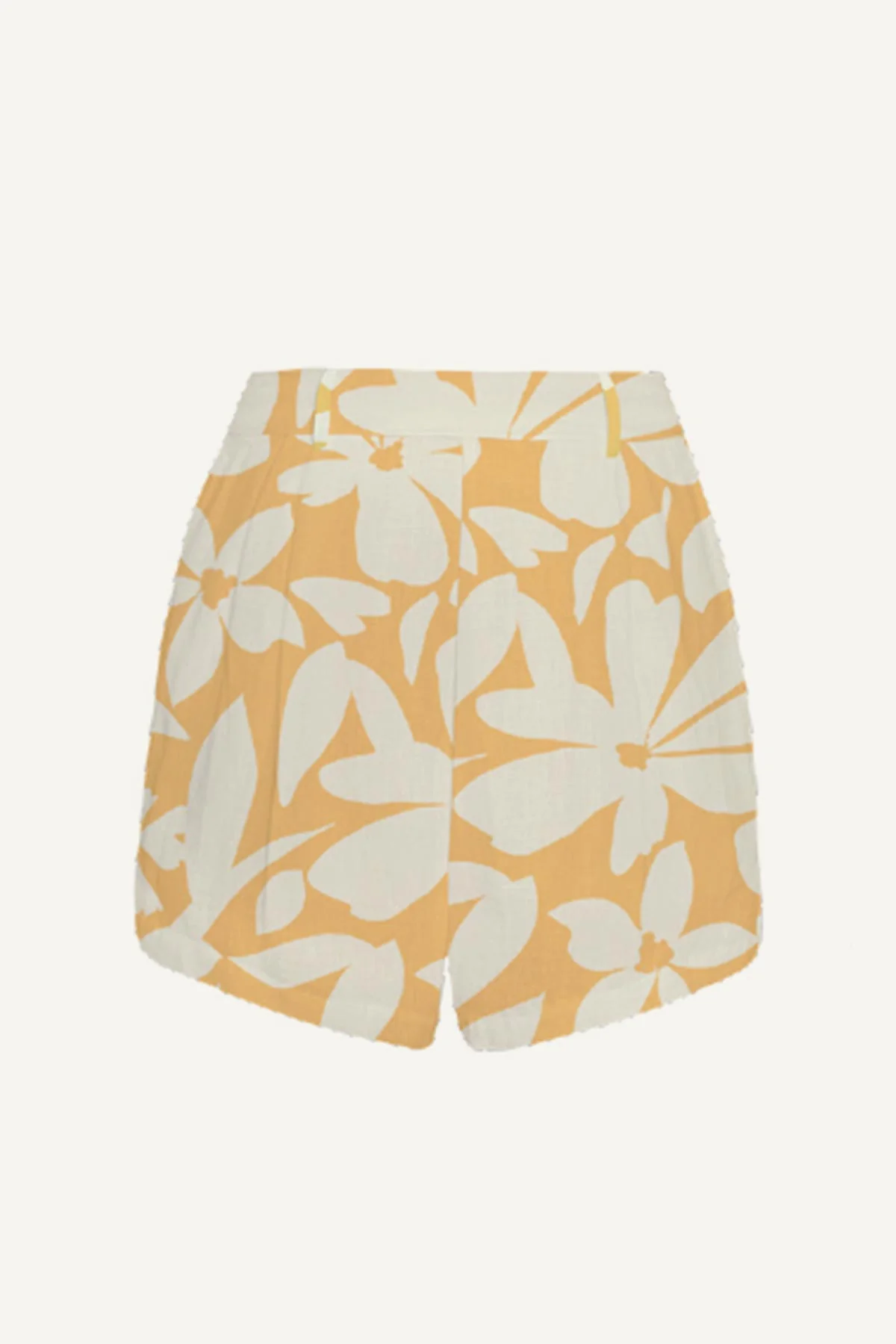 The Getaway Short - Citrus Flower EcoLinen - Image 6