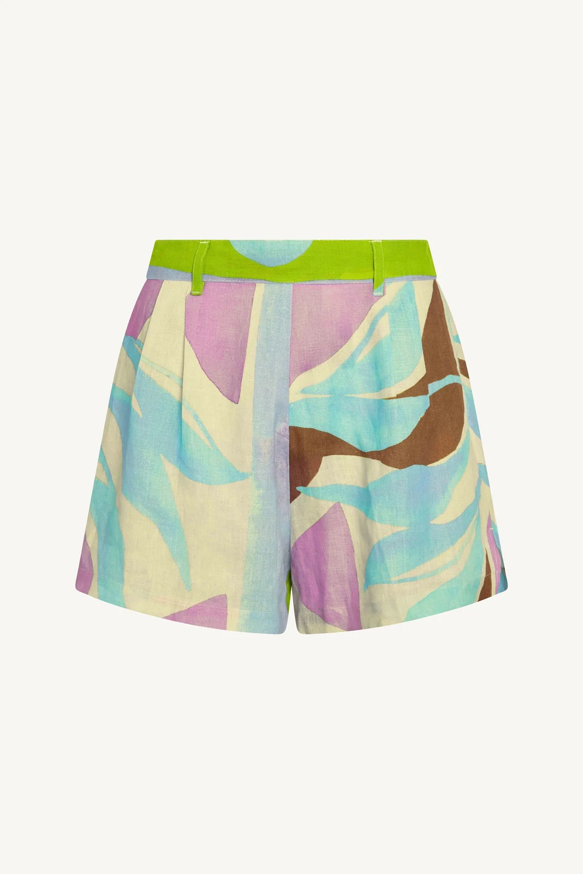 The Getaway Short - Coast Colorblock Ecolinen - Image 7