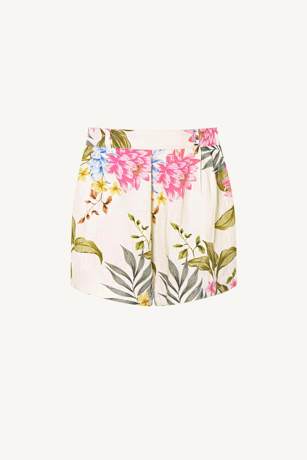 The Getaway Short - Summer Bloom EcoLinen - Image 8