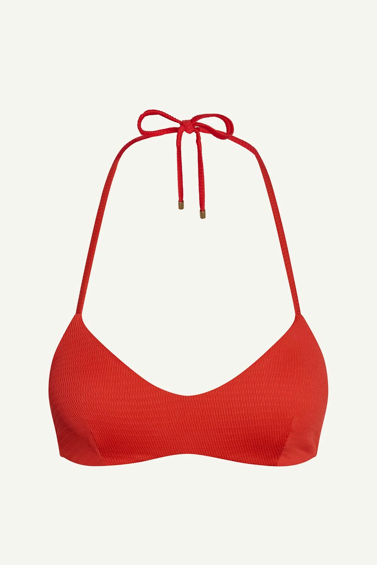 Upcycled Scoop Bralette Top - Ruby EcoTex - Image 5