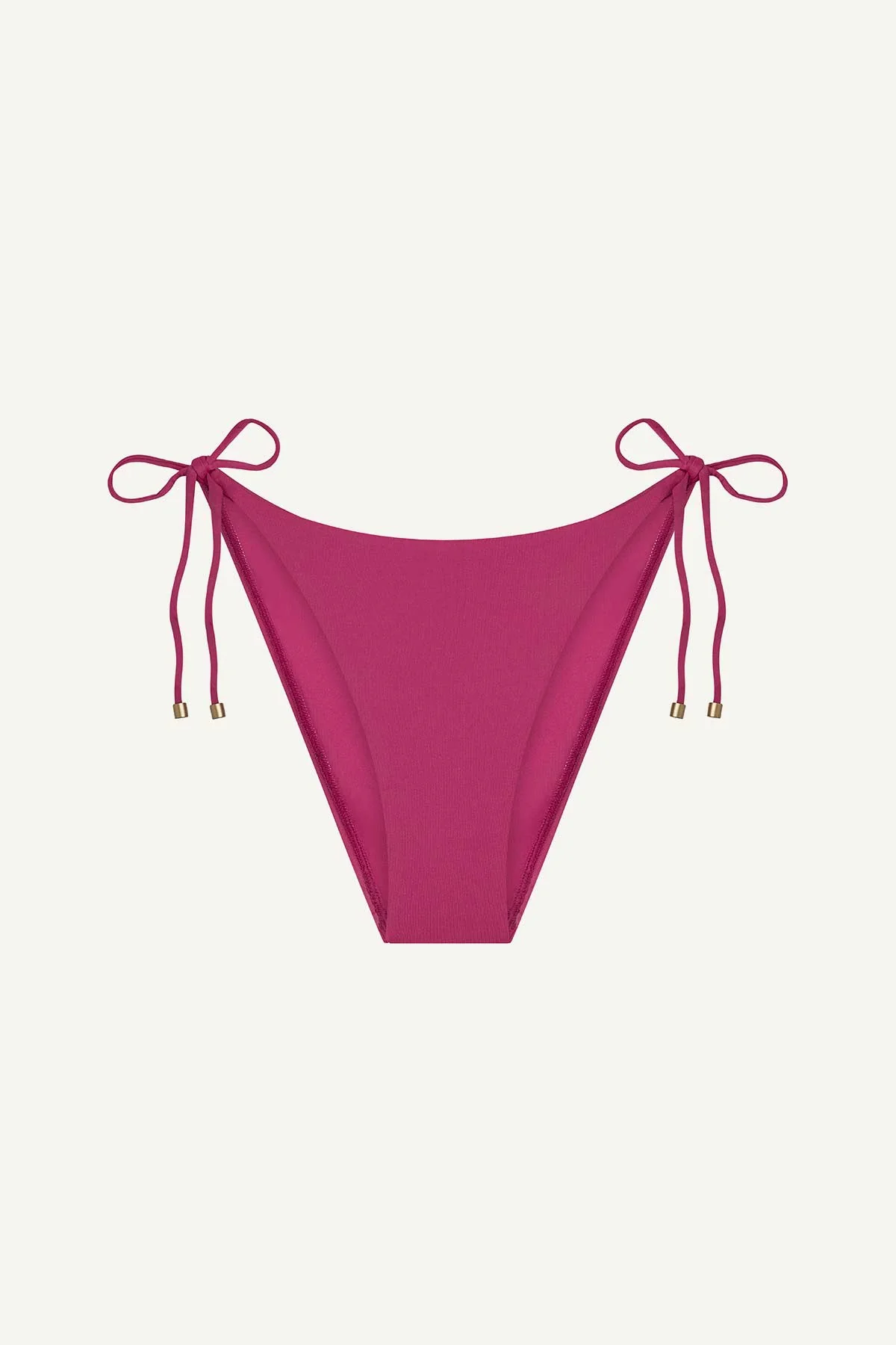 Upcycled Tie Side Cheeky Bottom - Berry EcoLux - Image 6