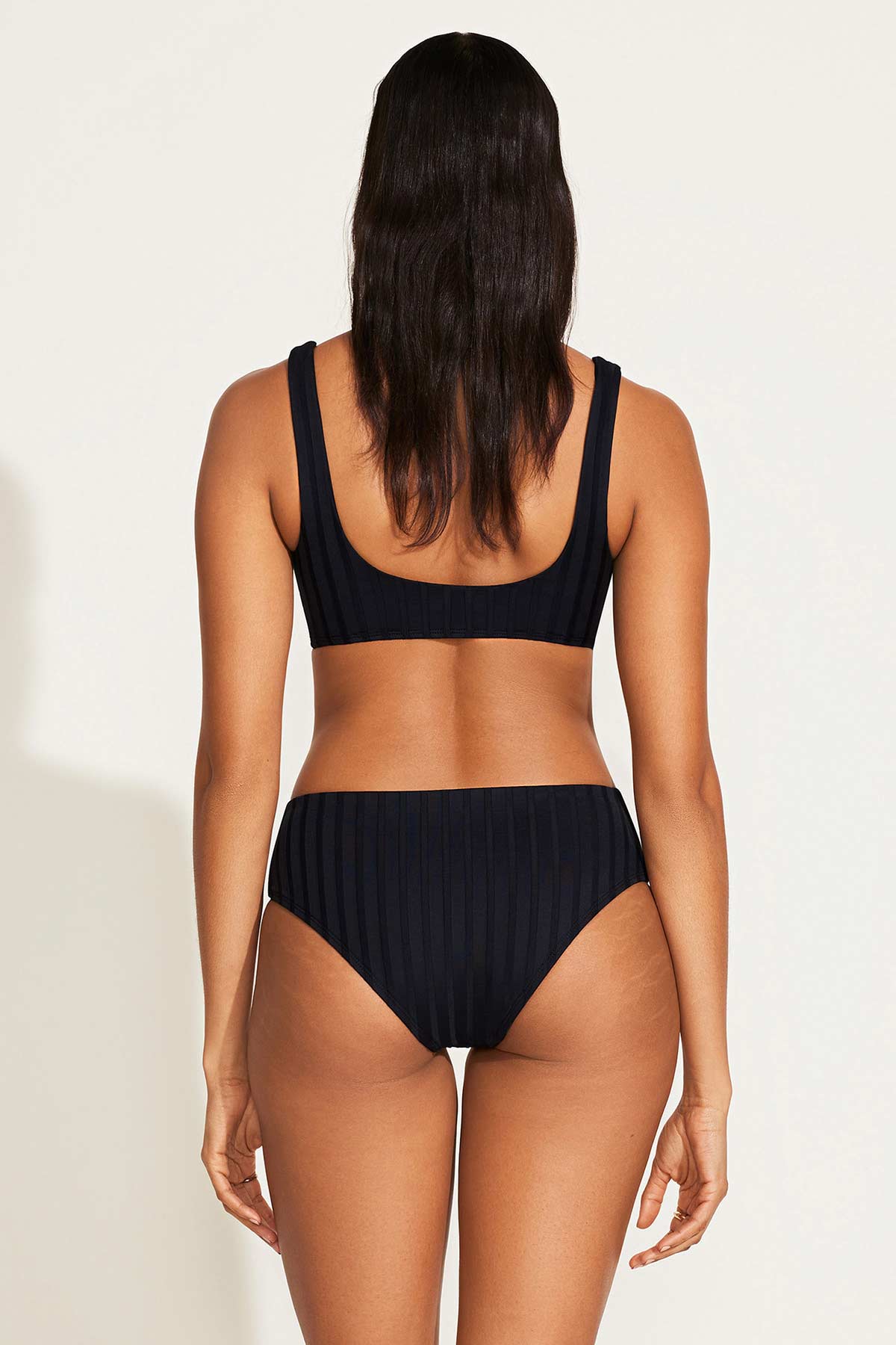 Ursula Bralette Top - Black SuperRib - Image 5