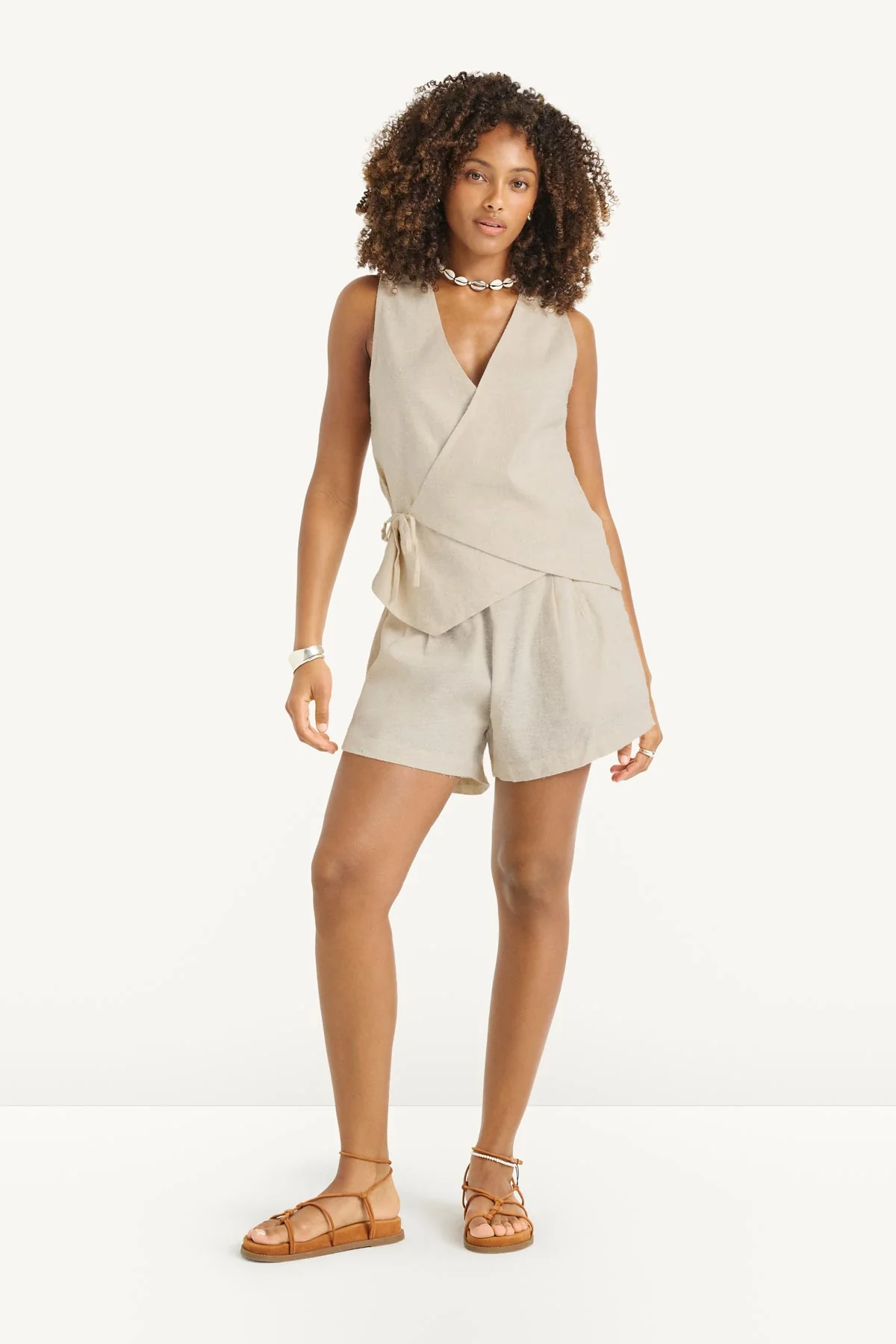 Valencia Vest - Banana Cotton - Image 4